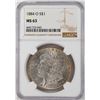 Image 1 : 1884-O $1 Morgan Silver Dollar Coin NGC MS63