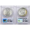 Image 2 : Lot of 1922-1923 $1 Peace Silver Dollar Coins PCGS MS64