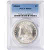 Image 1 : 1884-O $1 Morgan Silver Dollar Coin PCGS MS64