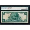 Image 2 : 1902 $5 Portland National Bank Note PMG 30