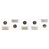 Image 1 : Set of (5) 2000-S Proof State Quarter Coins PCGS PR69DCAM