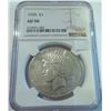 Image 1 : 1928 $1 Peace Silver Dollar Coin NGC AU50