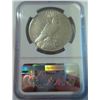 Image 2 : 1928 $1 Peace Silver Dollar Coin NGC AU50