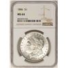 Image 1 : 1886 $1 Morgan Silver Dollar Coin NGC MS64