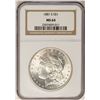 Image 1 : 1881-S $1 Morgan Silver Dollar Coin NGC MS64