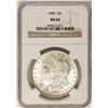 1889 $1 Morgan Silver Dollar Coin NGC MS64