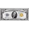 Image 1 : 1934A $10 North Africa WWII Emergency Issue Silver Certificate Note