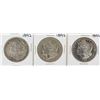 Image 1 : Lot of (3) 1892 $1 Morgan Silver Dollar Coins