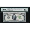 Image 1 : 1934 $10 San Francisco Federal Reserve Note PMG 65EPQ