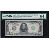 Image 1 : 1934A $1000 Chicago Federal Reserve Note PMG 64