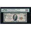 Image 1 : 1929 $10 Seattle National Bank Note PMG 58EPQ