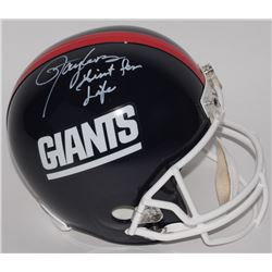 Lawrence Taylor Signed Giants LE Full-Size Helmet Inscribed "Giant For Life" (Radtke COA)