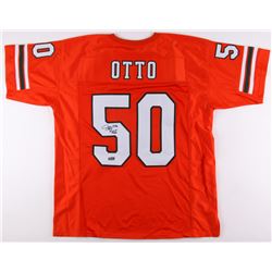 Jim Otto Signed Jersey Inscribed "H.O.F. 1980" (Radtke COA)