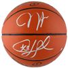 Image 1 : James Harden  Chris Paul Signed Spalding Basketball (Fanatics)
