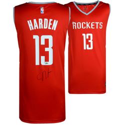 James Harden Signed Rockets Nike Jersey (Fanatics Hologram)