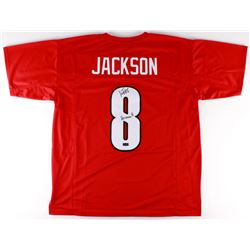 Lamar Jackson Signed Jersey Inscribed "Heisman 16" (Radtke COA)