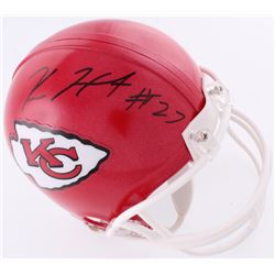Kareem Hunt Signed Chiefs Mini-Helmet (JSA COA)