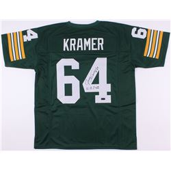 Jerry Kramer Signed Jersey Inscribed "S.B. I + II" (Radtke COA)