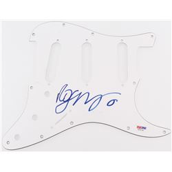 Robert Smith Signed Electric Guitar Pickguard (PSA COA)