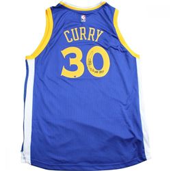 Stephen Curry Signed Warriors Jersey Inscribed "15-16 NBA MVP" (Steiner Hologram)