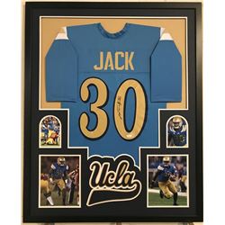 Myles Jack Signed 34x42 Custom Framed Jersey Display (JSA COA)