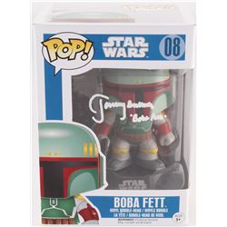 Jeremy Bulloch Signed "Boba Fett" #08 Star Wars Funko Pop Bobble-Head Vinyl Figure Inscribed "Boba F
