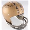 Image 1 : Roger Staubach Signed Navy Midshipmen Throwback Full-Size Suspension Helmet Inscribed "Heisman '63" 