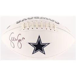 Sean Lee Signed Cowboys Logo Football (Radtke COA)