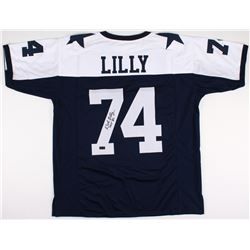 Bob Lilly Signed Cowboys Jersey Inscribed "HOF 80" (Radtke COA)
