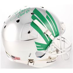 Joe Greene Signed North Texas Mean Green Full-Size Helmet (Radtke COA)
