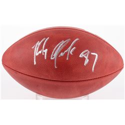 Rob Gronkowski Signed Super Bowl LI "The Duke" Logo Football (Radtke COA)