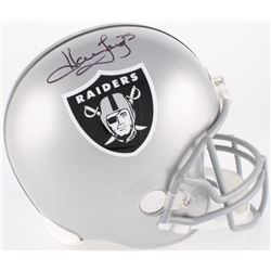 Howie Long Signed Raiders Full-Size Helmet (JSA COA)