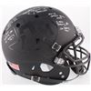 Image 1 : Johnny Manziel Signed  Texas AM Aggies Custom Matte Black Full-Size Authentic On-Field Helmet With M