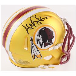 Alex Smith Signed Redskins Blaze Mini Helmet (Radtke COA)