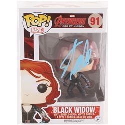 Stan Lee Signed "Black Widow" #91 Avengers: Age of Ultron Marvel Bobble-Head Funko Pop Vinyl Figure 