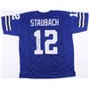 Image 1 : Roger Staubach Signed Jersey Inscribed "HOF '85" (JSA Hologram)