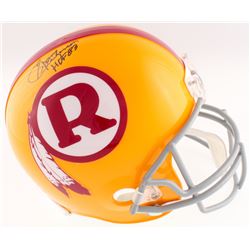 Sonny Jurgensen Signed Redskins Full-Size Helmet Inscribed "HOF 83" (JSA COA)