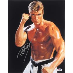 Dolph Lundgren Signed "Rocky IV" 11x14 Photo (PSA COA)
