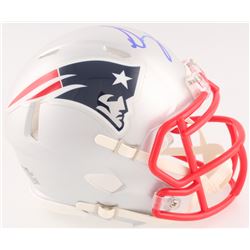 Sony Michel Signed Patriots Mini Speed Helmet (Radtke COA)