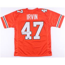 Michael "Playmaker" Irvin Signed Jersey (Radtke COA)