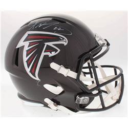 Keanu Neal Signed Falcons Full-Size Speed Helmet (Radtke COA)