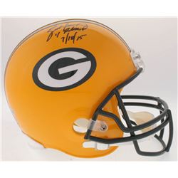 Brett Favre Signed Packers Full-Size Helmet Inscribed "4 Retired "7/18/15" (Radtke COA)
