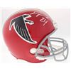 Image 1 : Devonta Freeman Signed Falcons Throwback Full-Size Helmet (Radtke COA)
