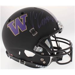Marcus Peters Signed Washington Huskies Full-Size Helmet (Radtke COA)