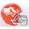 Image 1 : Terrell Davis Signed Broncos Full-Size Helmet Inscribed "HOF 17" (Radtke COA)