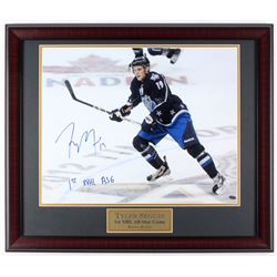 Tyler Seguin Signed Bruins 27x23 Custom Framed Photo Display Inscribed "1st NHL ASG" (JSA COA)