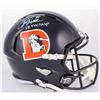 Image 1 : Terrell Davis Signed Broncos Full-Size Speed Color Rush Helmet Inscribed "SB XXXII MVP" (Radtke COA)