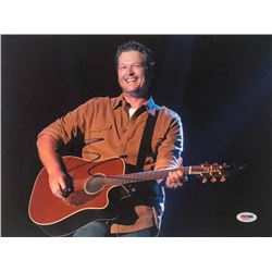Blake Shelton Signed 11x14 Photo (PSA COA)