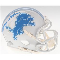 Kerryon Johnson Signed Lions Mini Speed Helmet (Radtke Hologram)