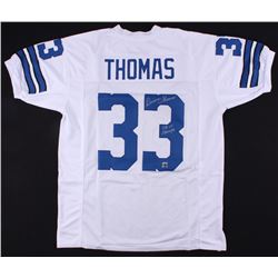 Duane Thomas Signed Jersey Inscribed "SB VI Champs" (Jersey Source COA)